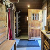 Le Chalet la nuit