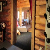 Le Chalet la nuit