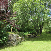 Chalet des 2 Ecureuils - extérieur jardin