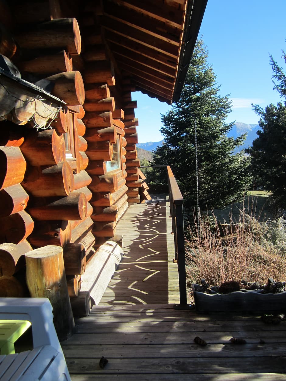 Chambre du chalet Des 2 Ecureuils près de Font-Romeu, Pyrénées-Orientales disponible en location vacances